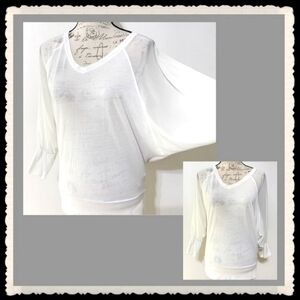 Batwing Sleeves Tunic/Top ❤️